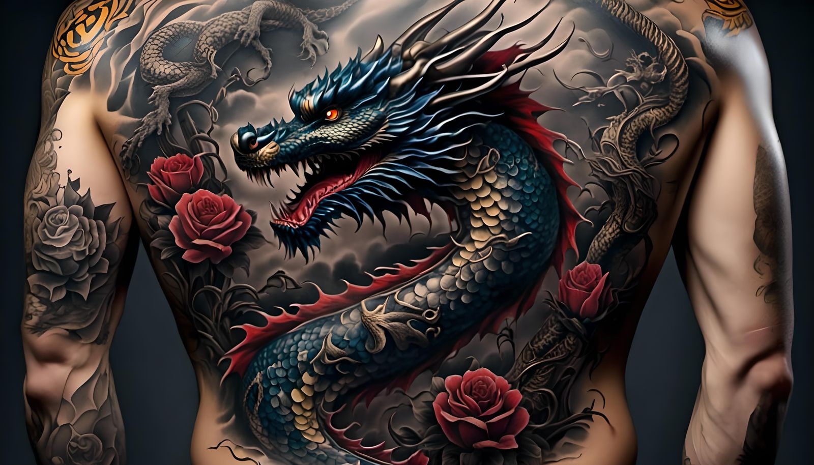 Full Back Tattoo Art