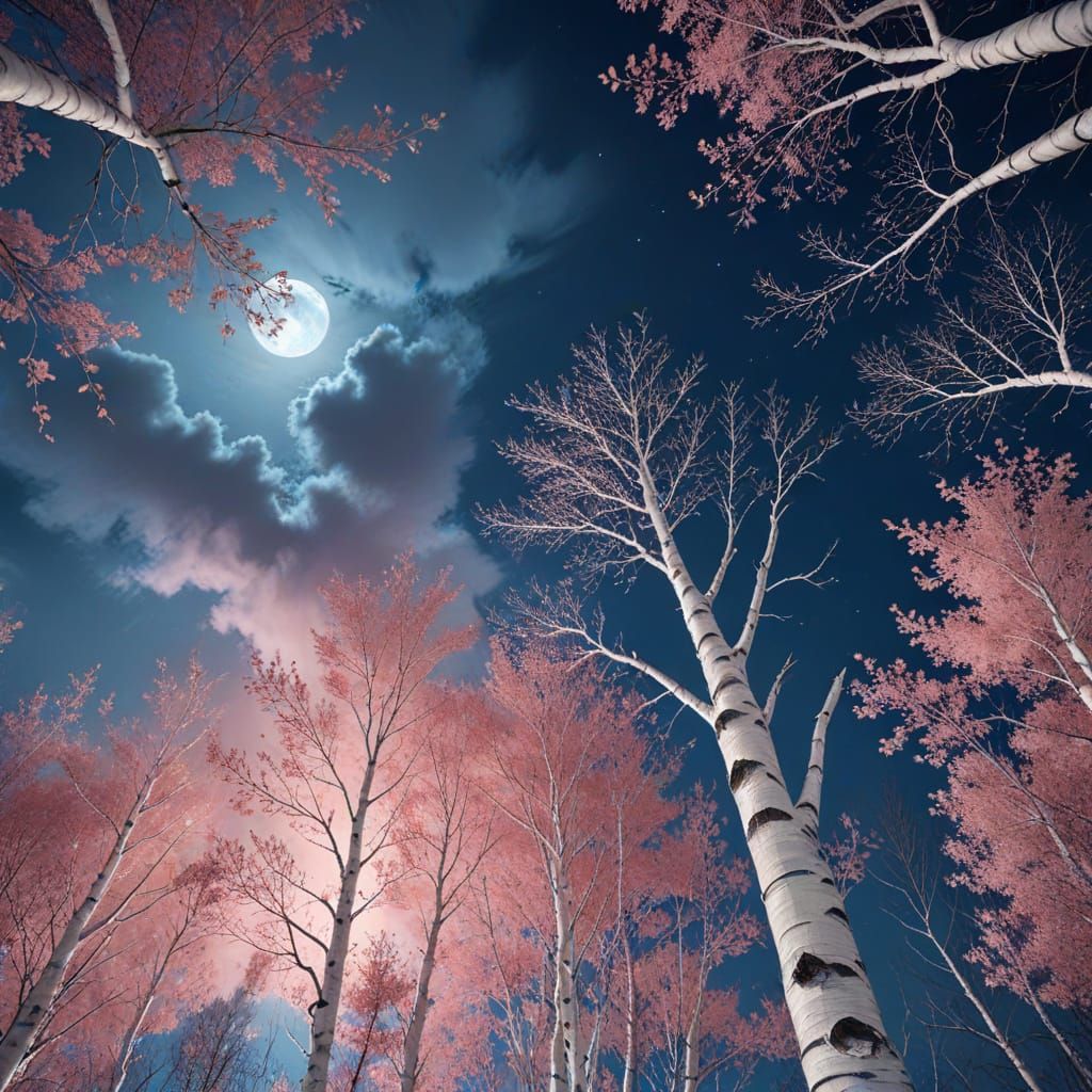 Light from the moon