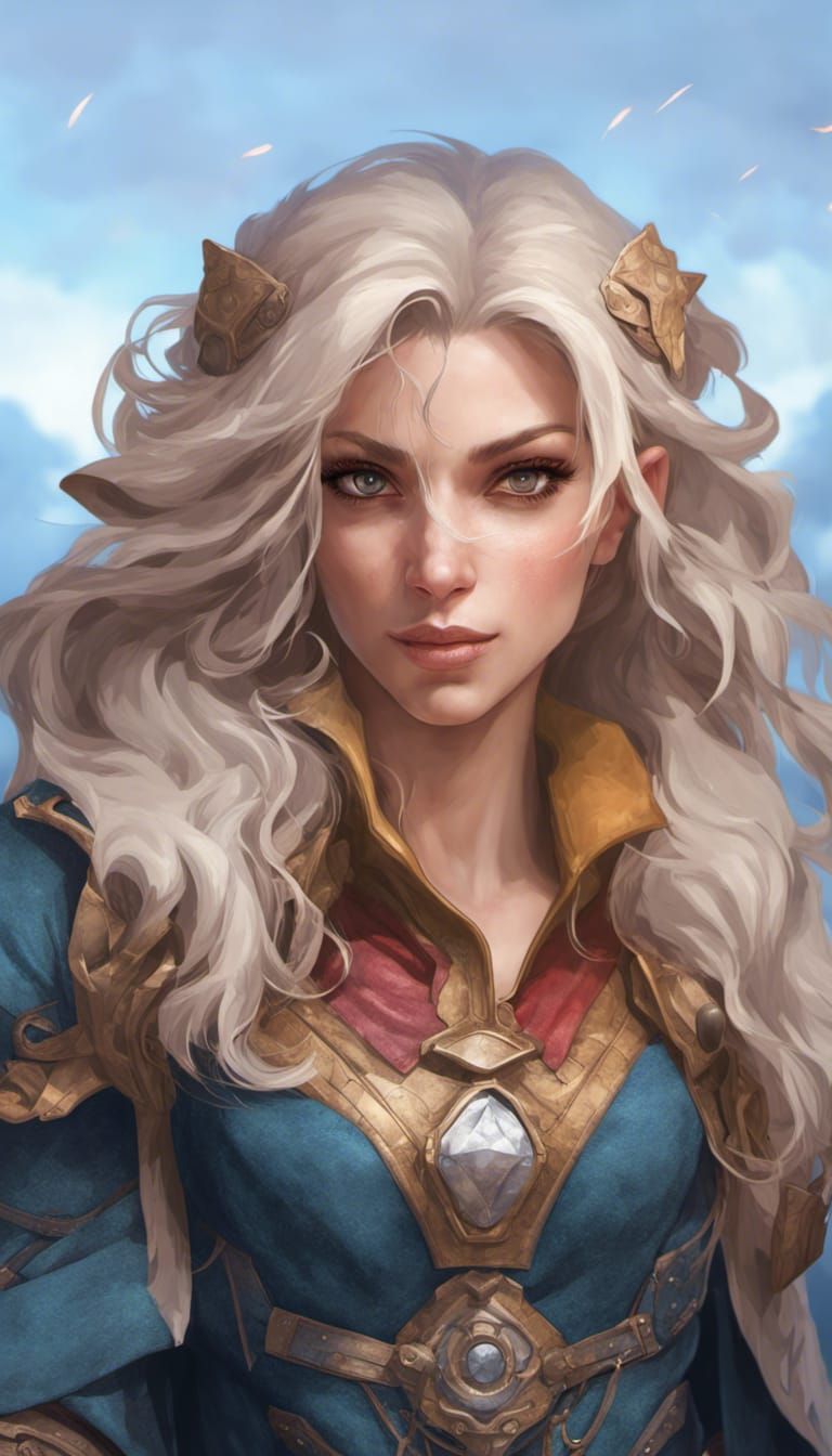 Detailed Fantasy Rogue Portrait in Unreal Engine 5