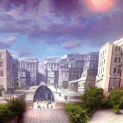 Porpoise in a Suit: Detailed Matte Painting