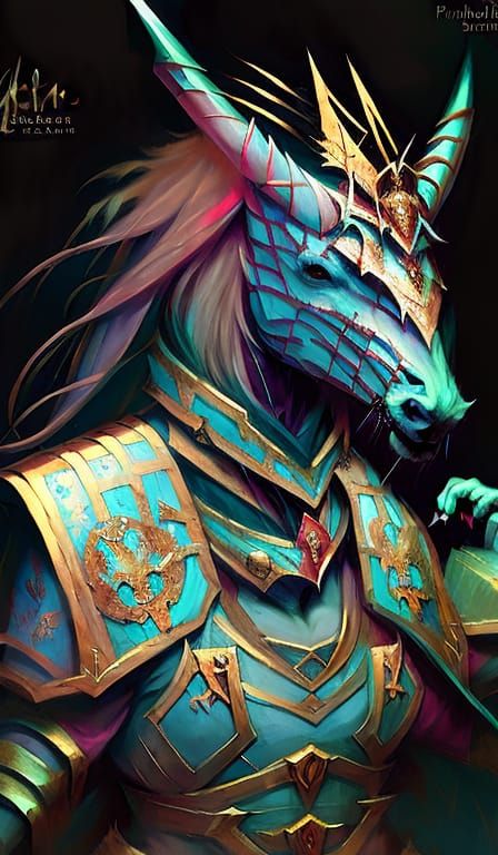 Immortal Ronin Monster with Horse King Mask