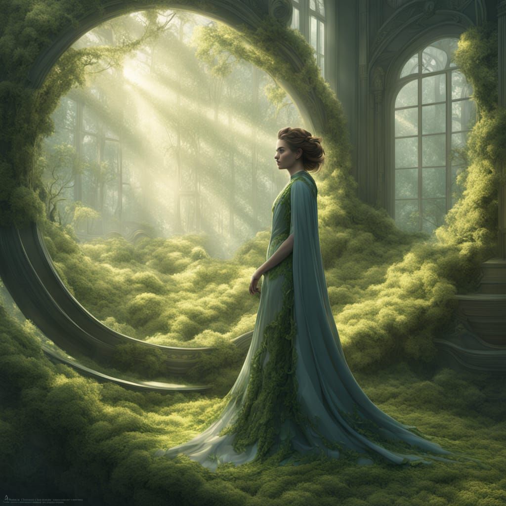 Whispers of Ephemeral Harmony in a Fractal Forest