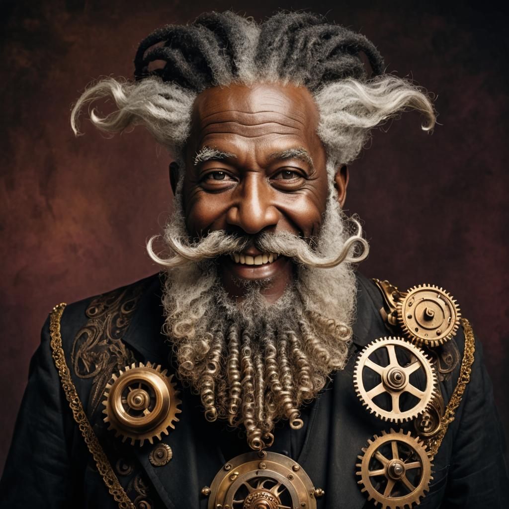 Steampunk Beard Style 28