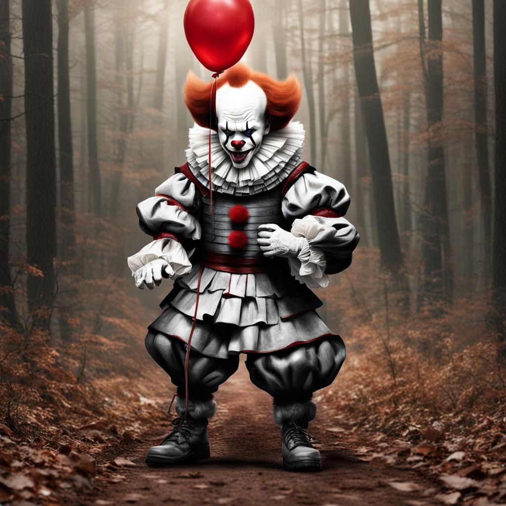 Dog Creature Fused with Pennywise from It