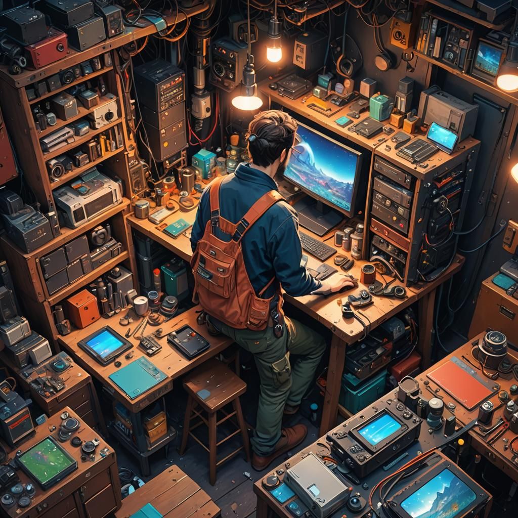 Modern Fantasy: Hephaistos' Workshop