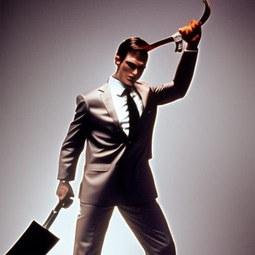 Patrick Bateman as Demon of Death in Office
