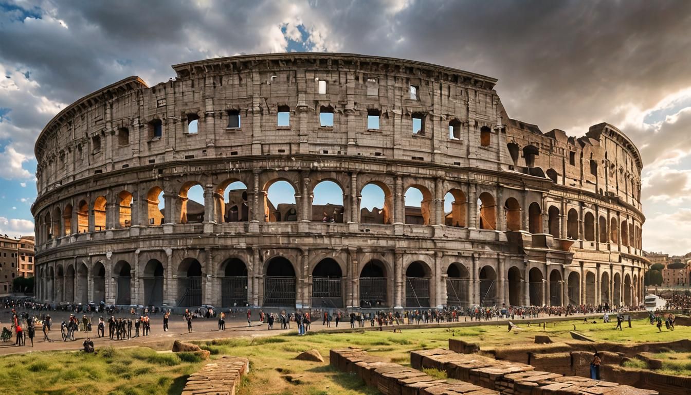 The Colosseum: Ancient Roman Amphitheater