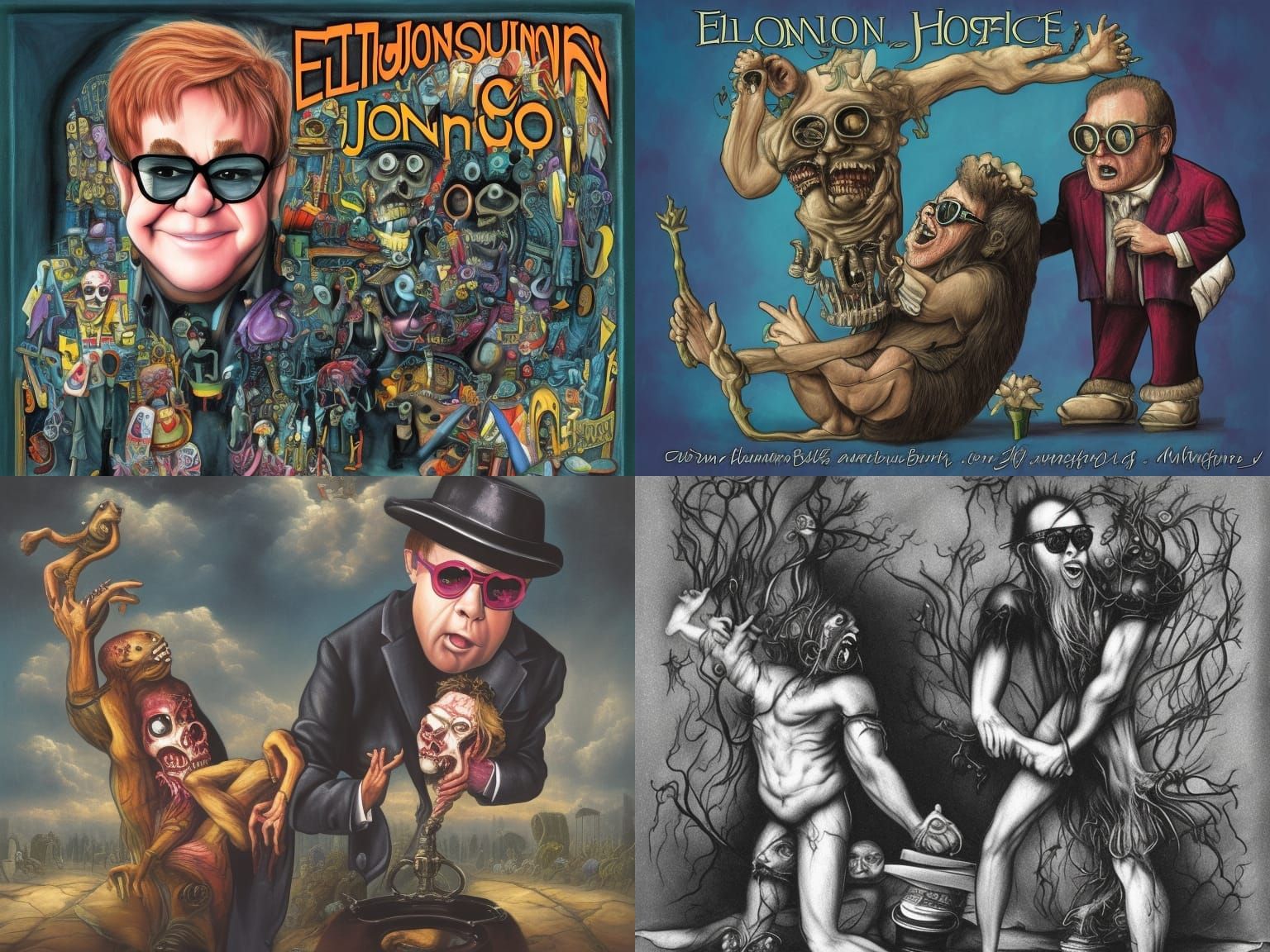 Barbaric Homunculus Horror Sacrifice