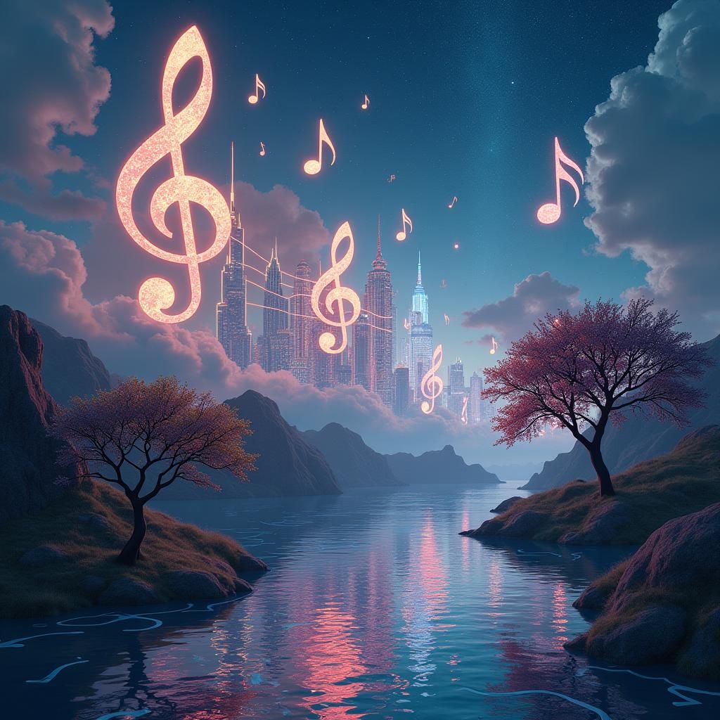 Musical Dreamscape: A City of Living Notes