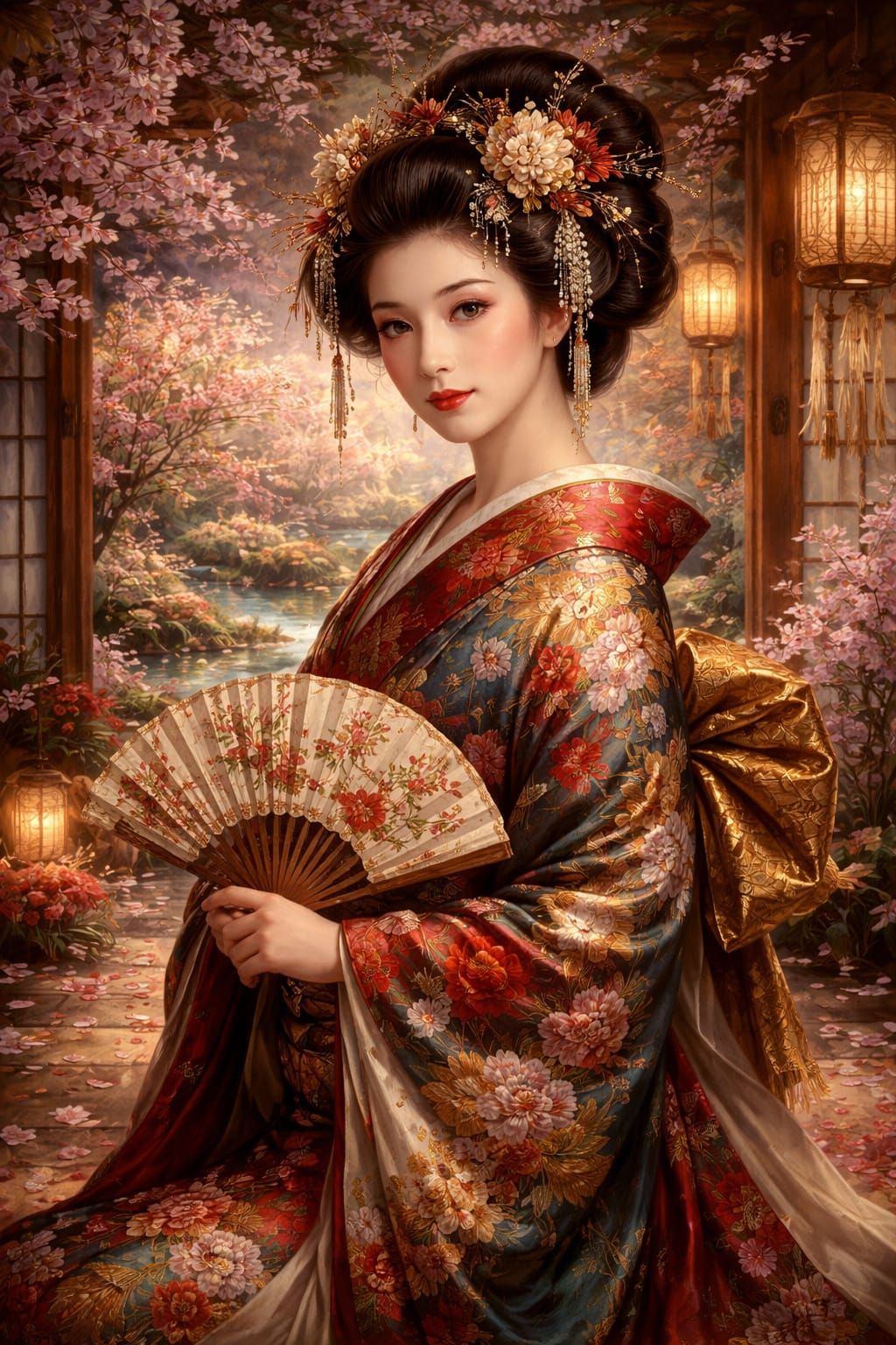 3rd place in the 👘 GEISHAS 👘 – #ModifierMonday. Thank you to all who voted 🥰