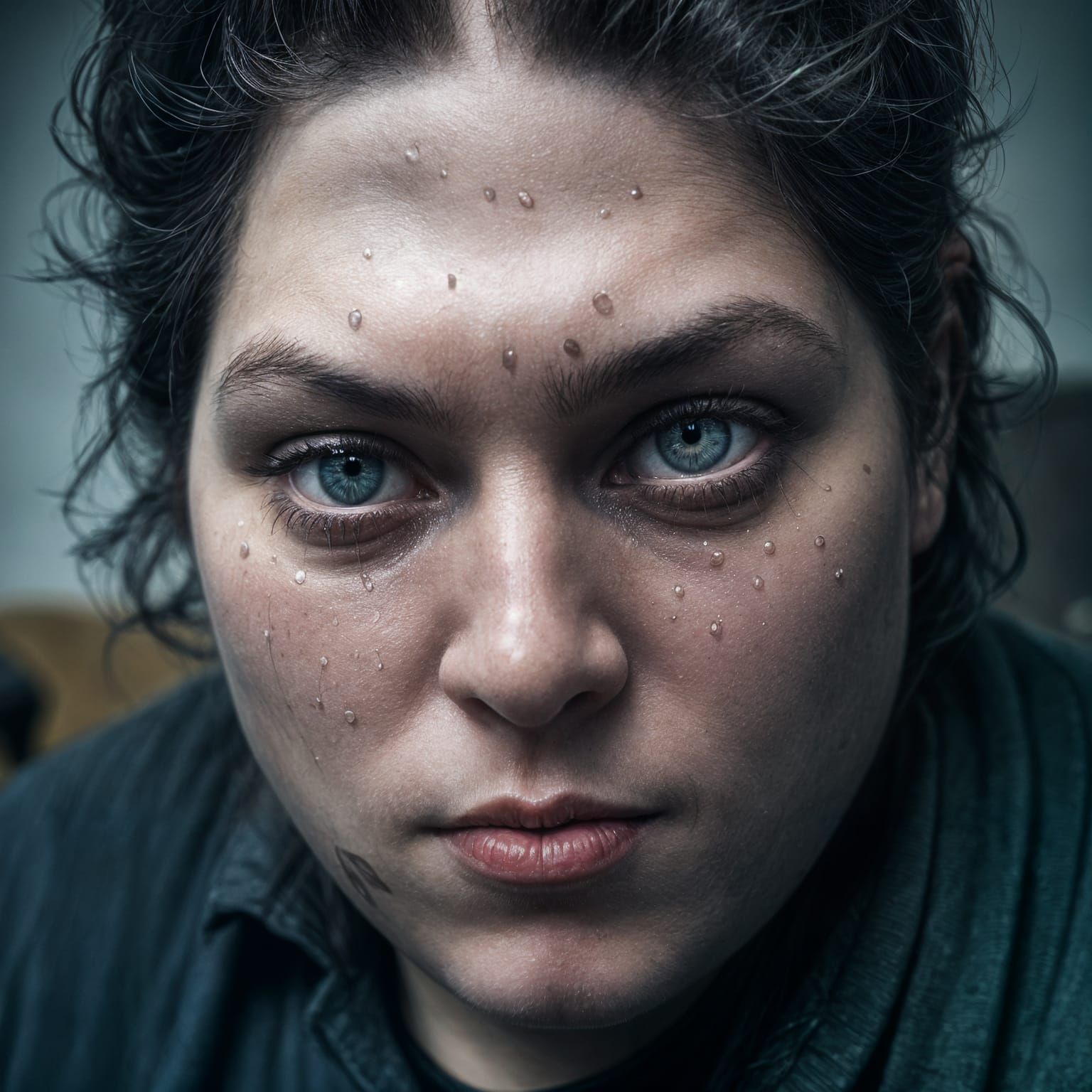 Warrior Goddess in a Moment of Anguish