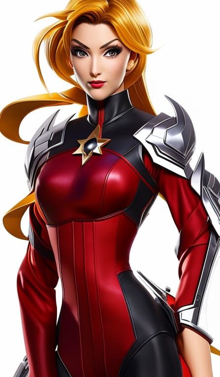 Female Bodybuilder Portrait in Opera House Setting