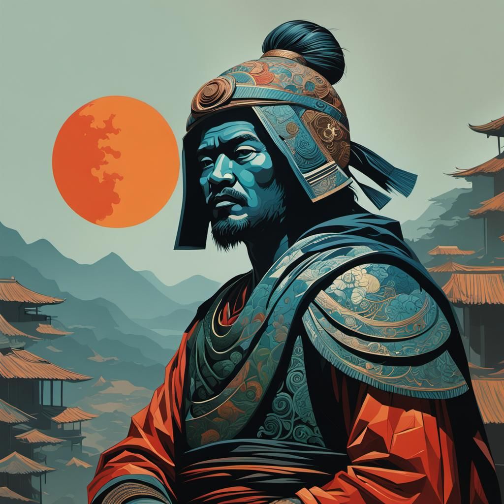 Surreal Landscape Art in Amorsolo Style