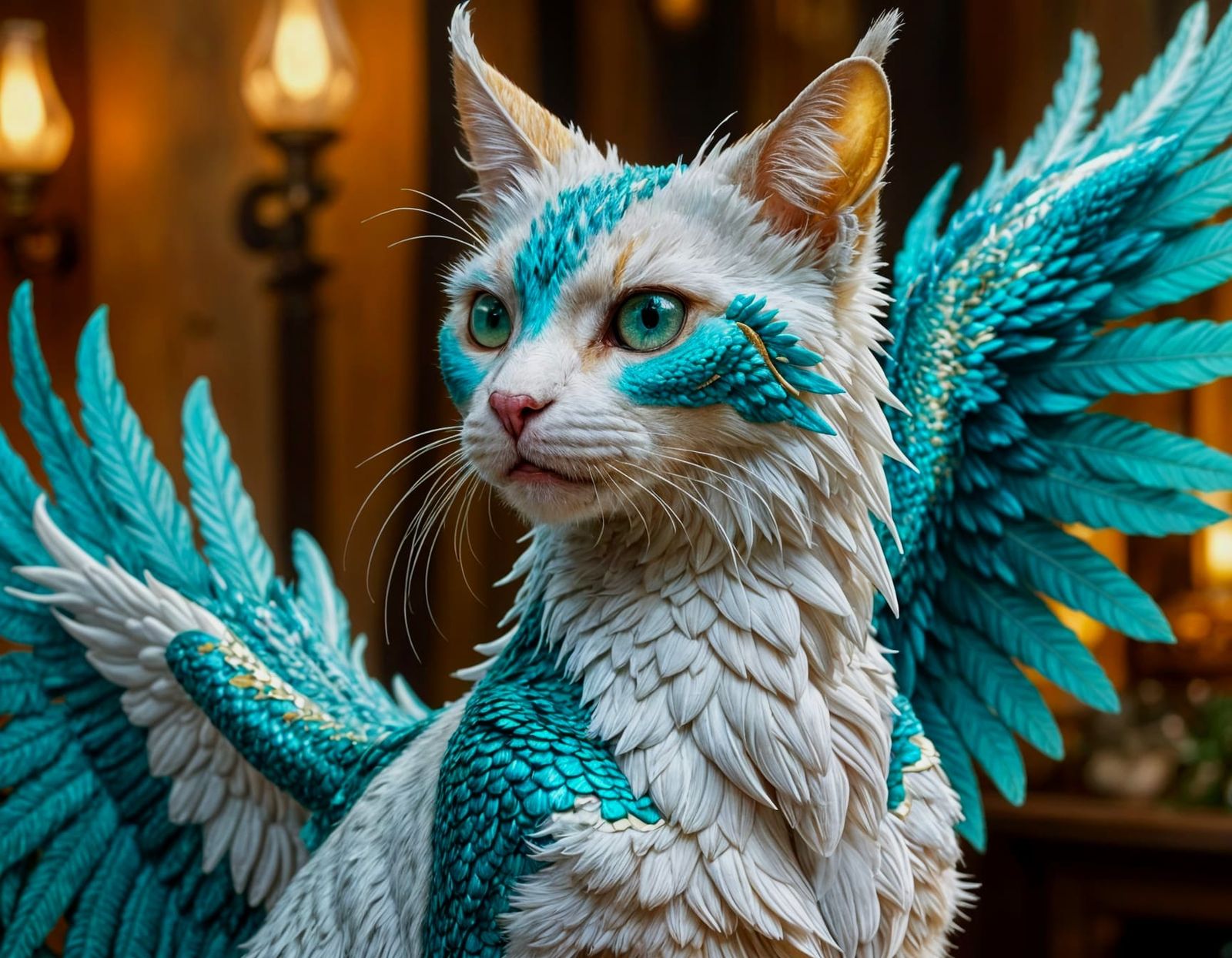 Fantasy cat