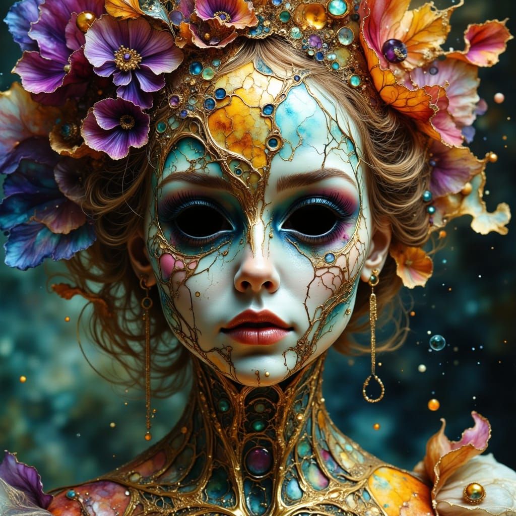 Victorian Steampunk Doll Dark Fantasy Art