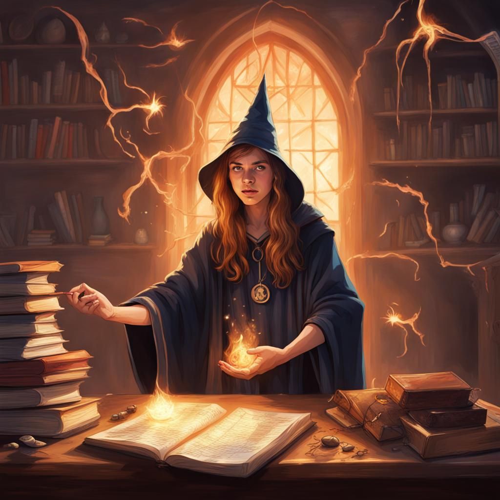 Teenage Sorcerer's Spell Mishap