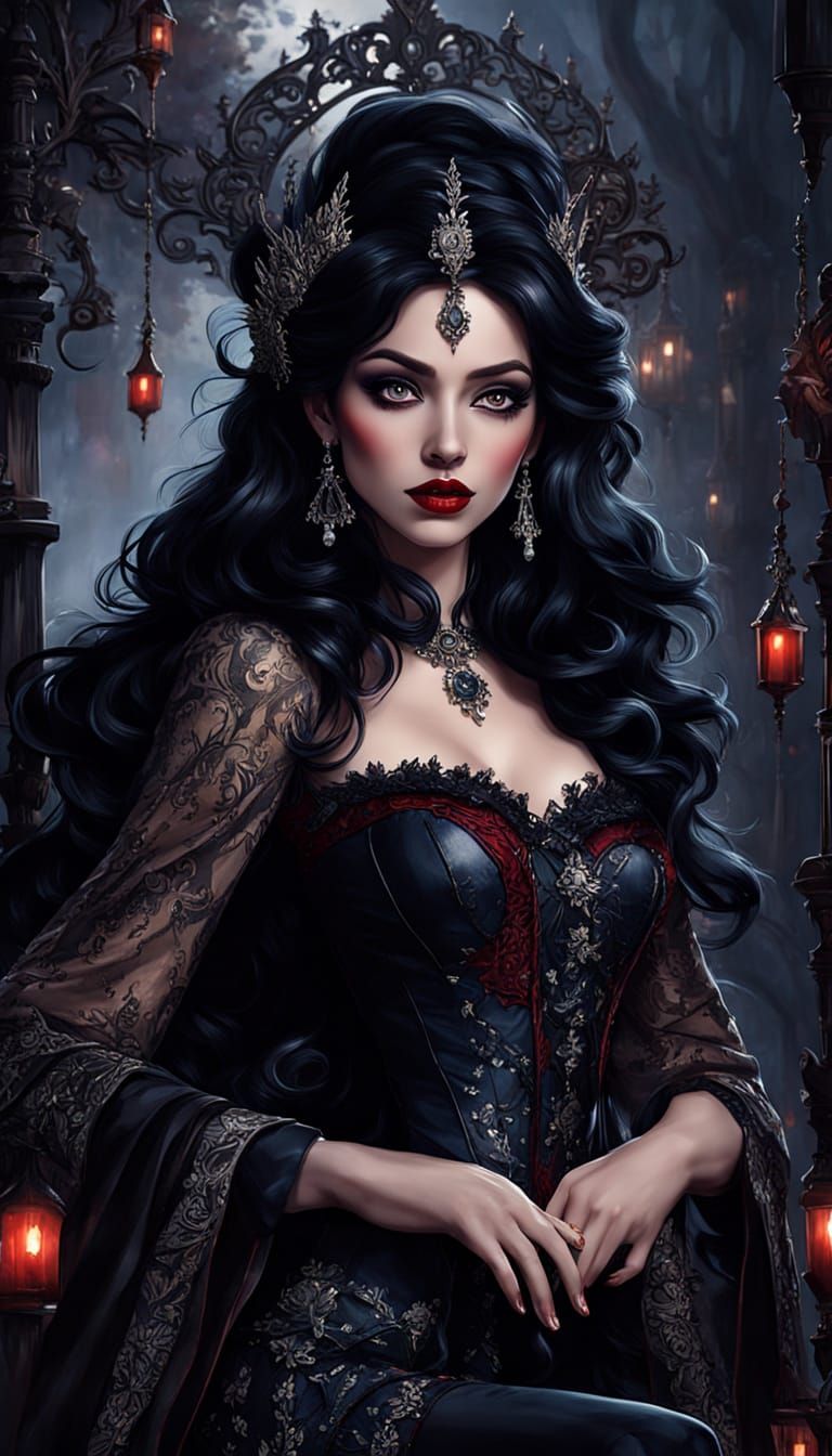 Ethereal Vampire Princess of the Night