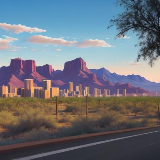 Vibrant Arizona Landscape