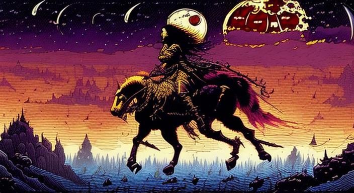 Epic Hellscape Masterpiece in Dark Fantasy Style