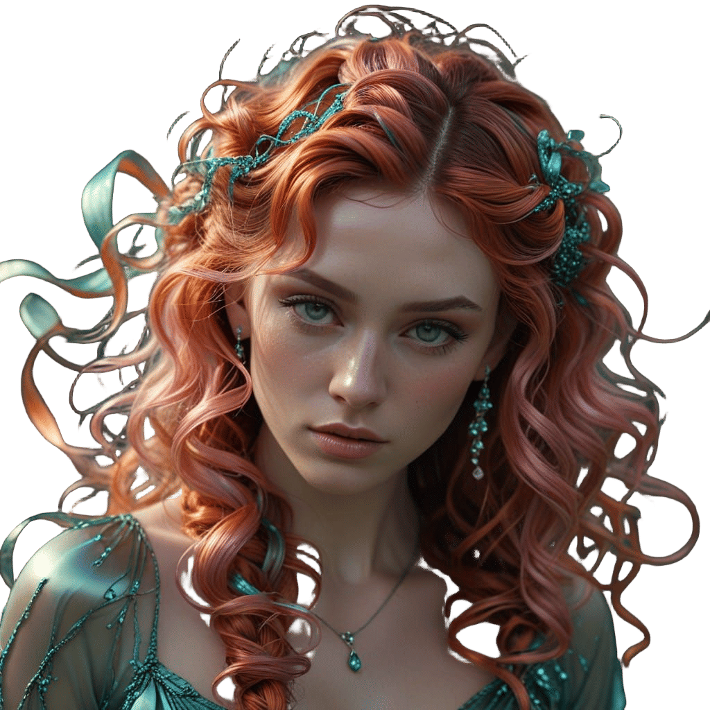 Elegant, Shimmering Glass Formations in a Dreamlike Sky