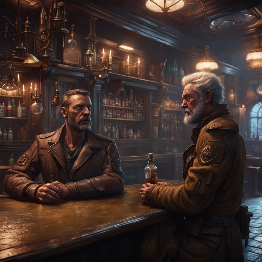 Sci-Fi Pub Meeting: Geographer and Criminal in Detailed Pain...