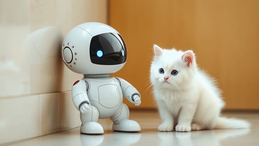 Android and Kitten: Modern Design, Professional Photography