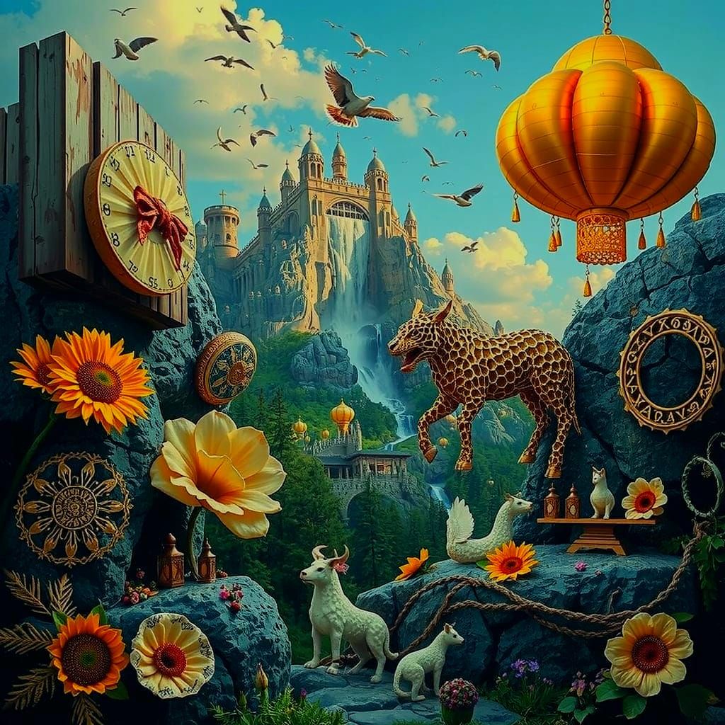 AI Generated Art of Abstract Concepts