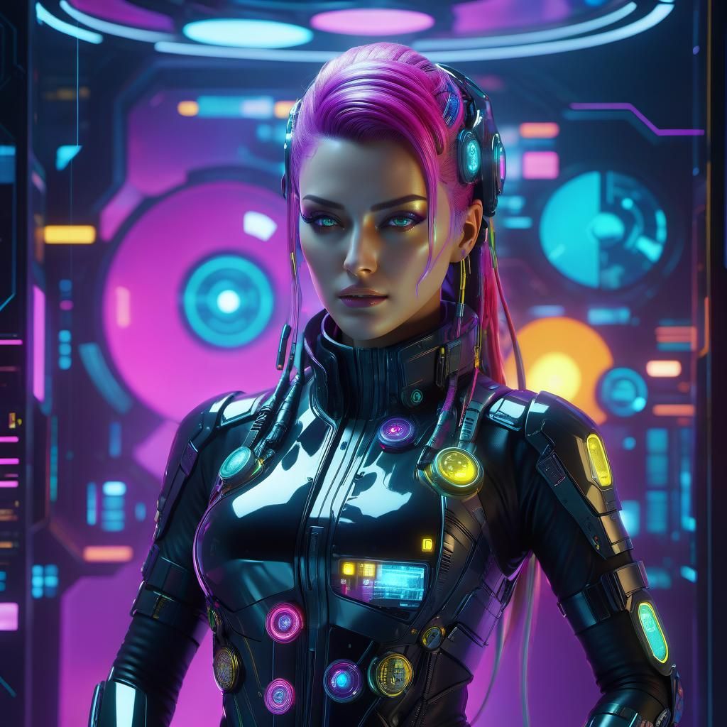 Futuristic Outlaw: Memory Extraction in Cyberpunk Style