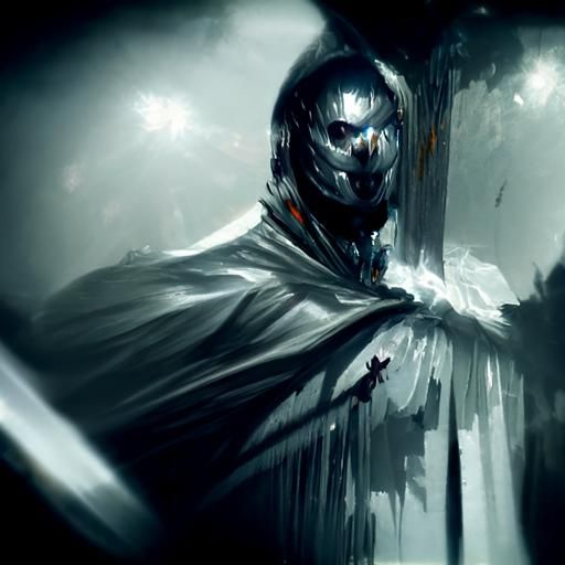 Sinister Silver Fantasy Art