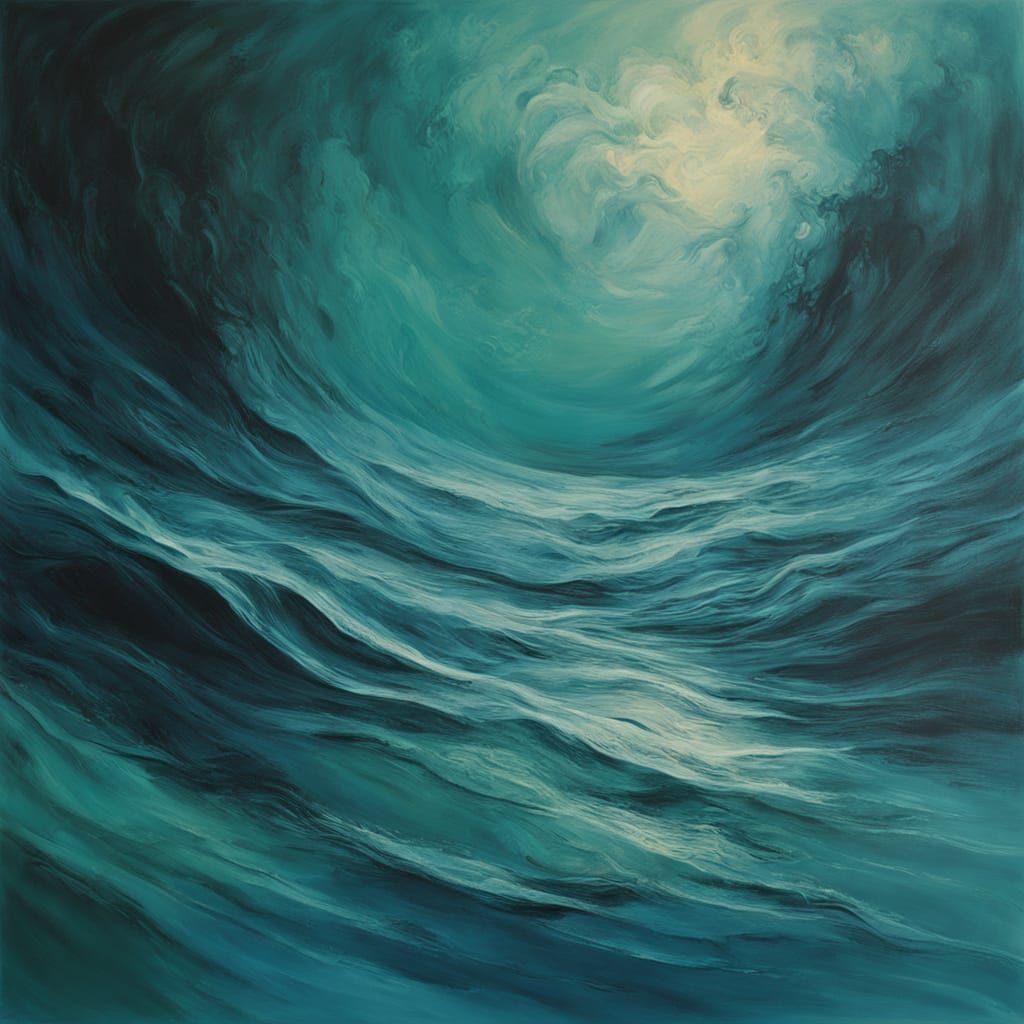 Dreamlike Submersion in a Turbulent Ocean