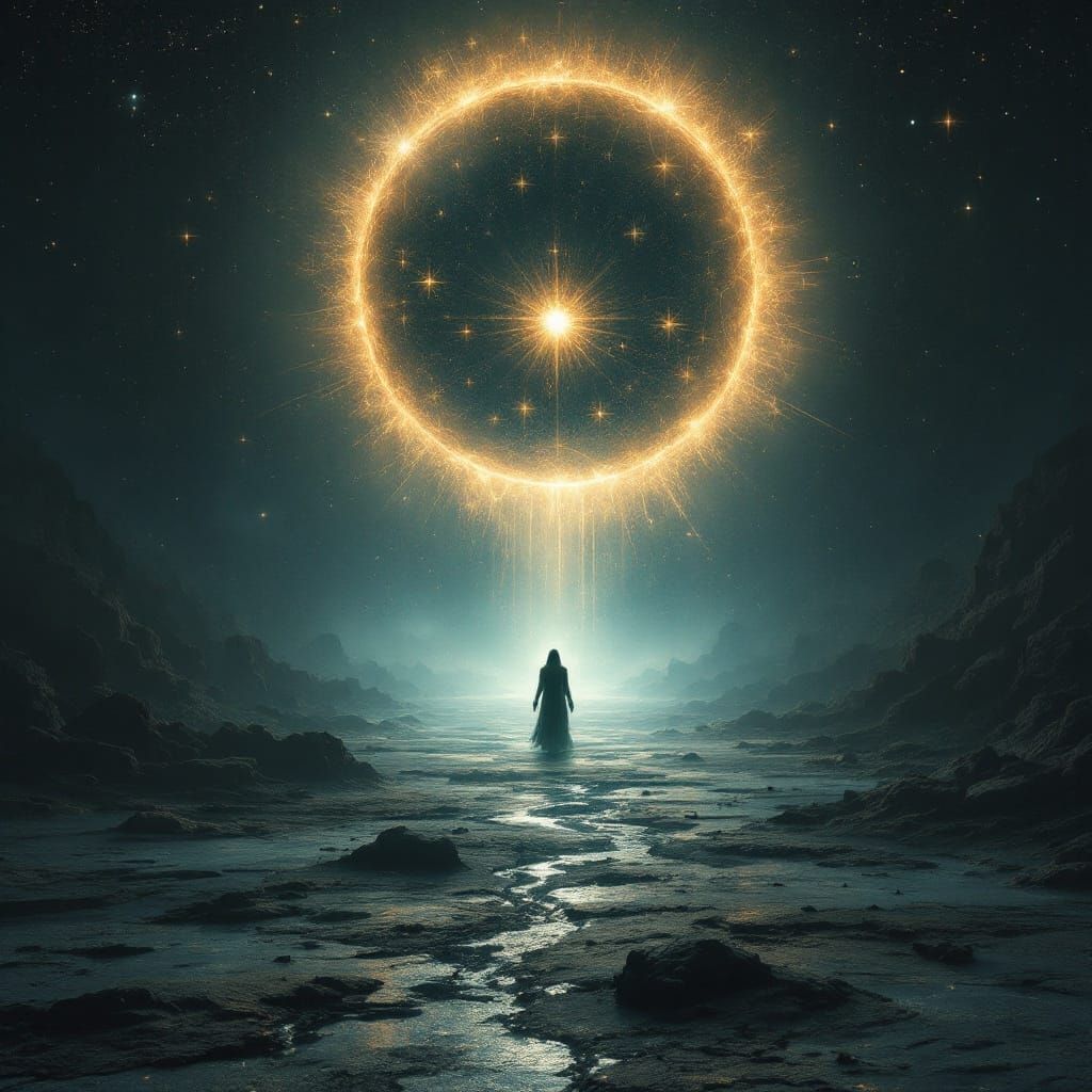 Celestial Beings in Desolate Dimensional Plane