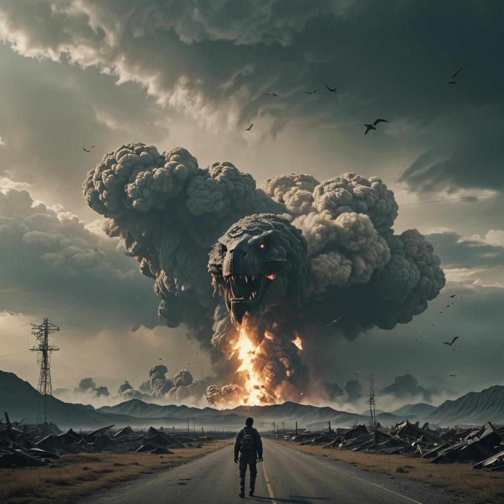 Dramatic Cinematic End of The World Scene