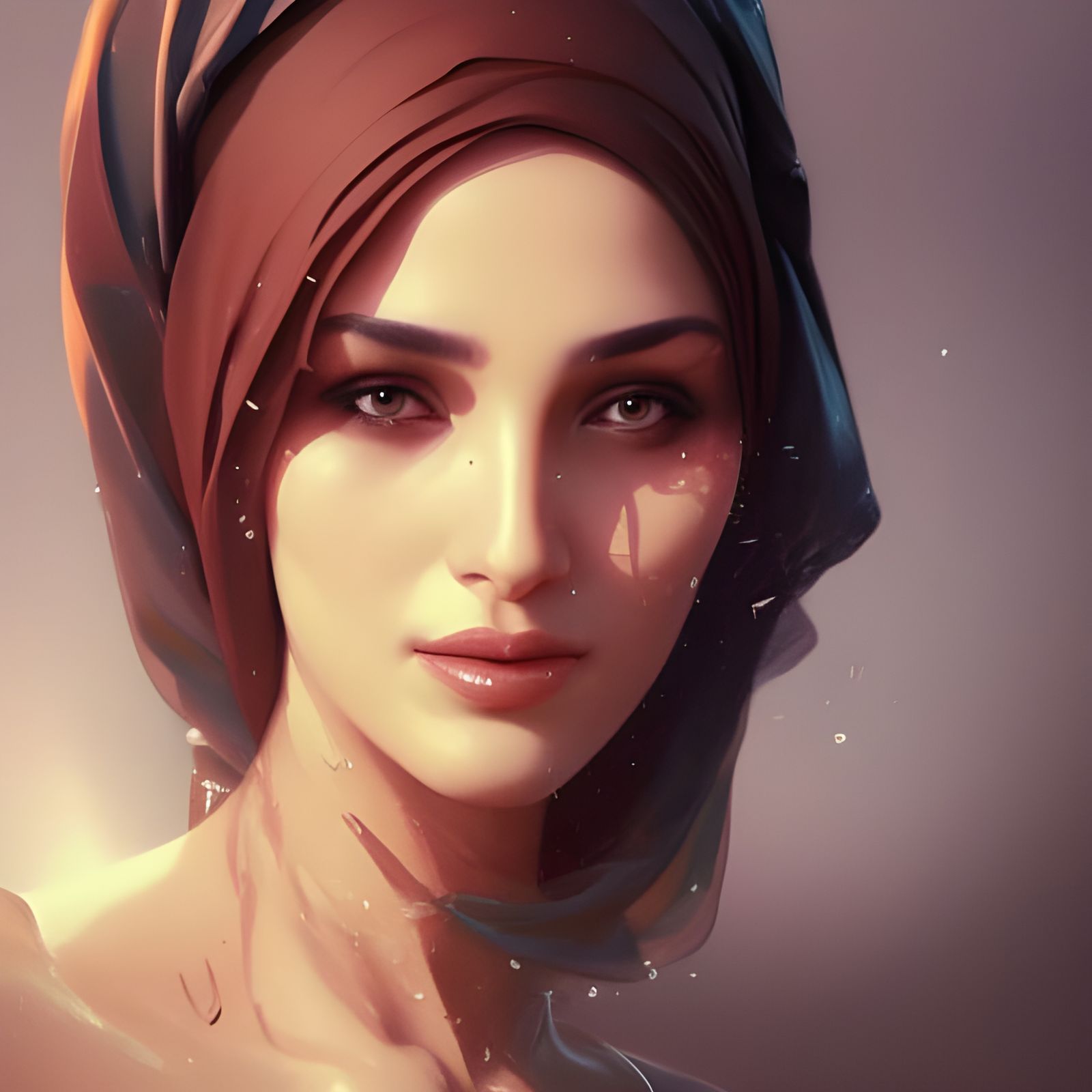Beautiful Libyan Woman Portrait in 8k Resolution