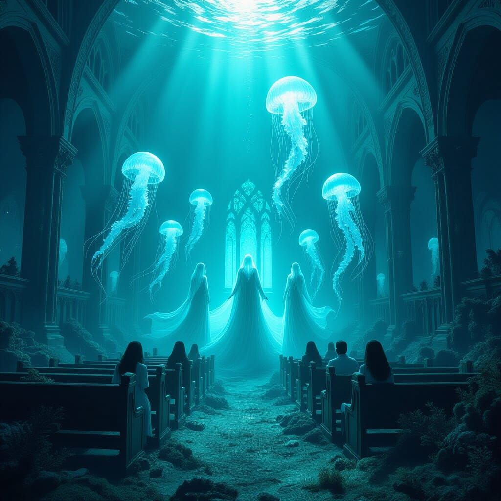 Ghostly Singers Emerge from Sunken Cathedral in Deep-Sea Got...