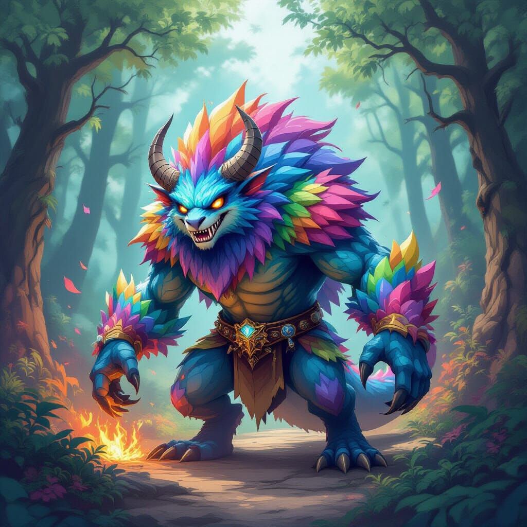 Extraordinary Polymorphic Monster in Magical World