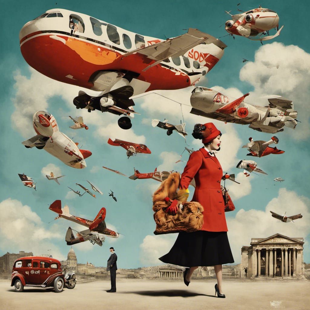 Annie flies the Lovebomber