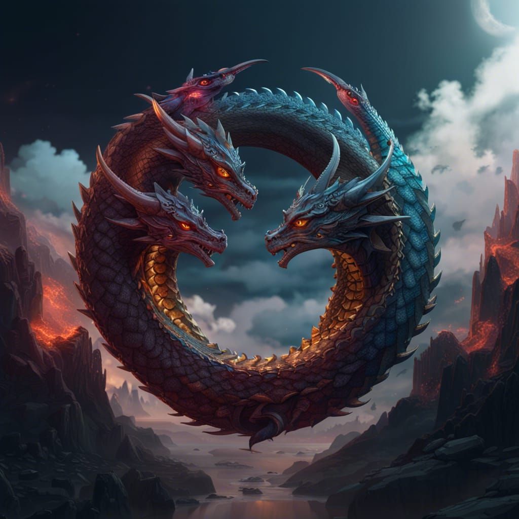 Dragons Embrace: A Fantastical Ring of Power