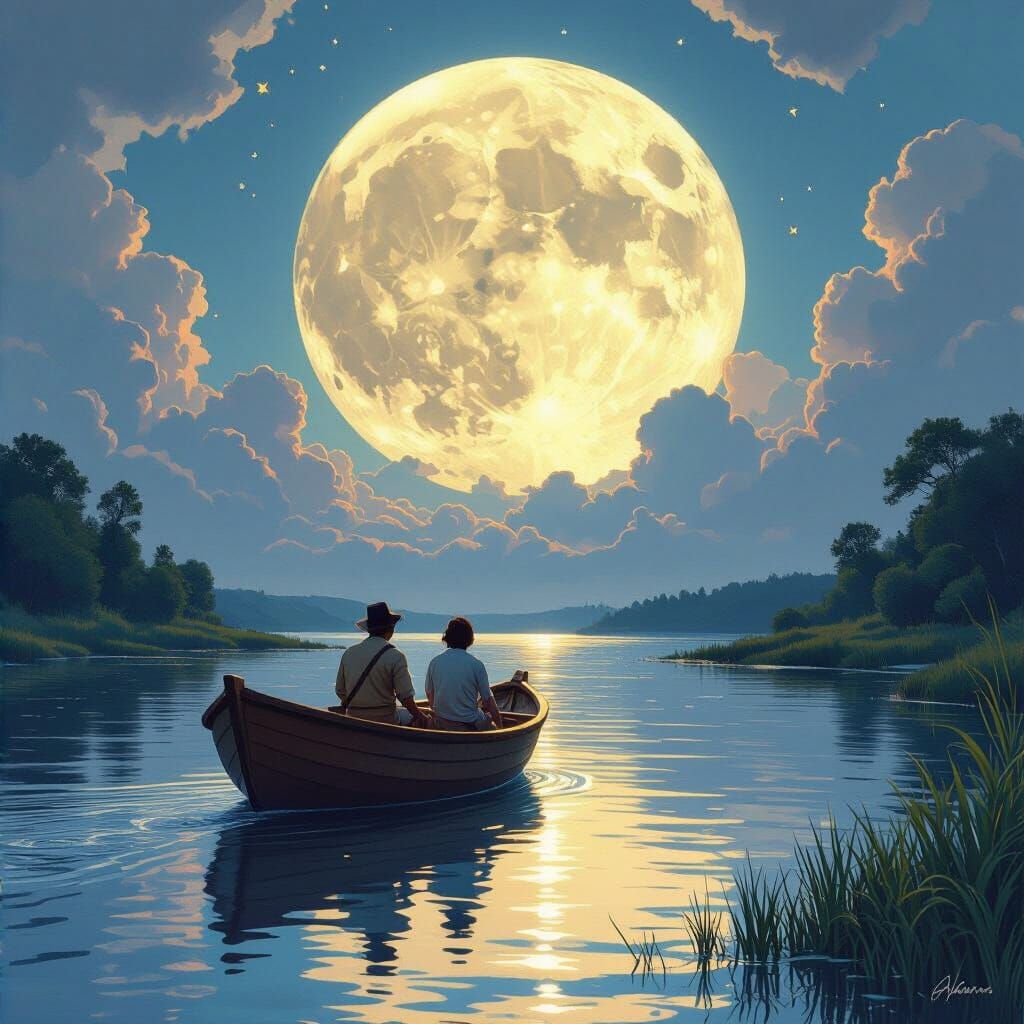 Luminous Moon River Concept Art