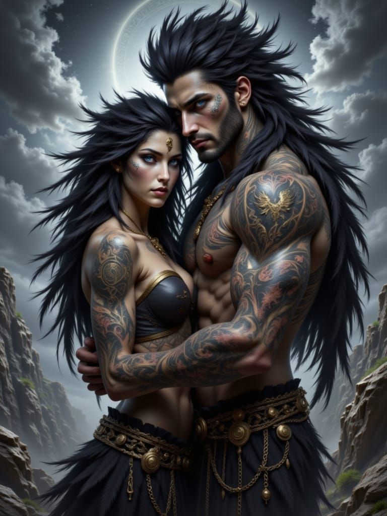 "Featherborn Flame Bearer Friends"