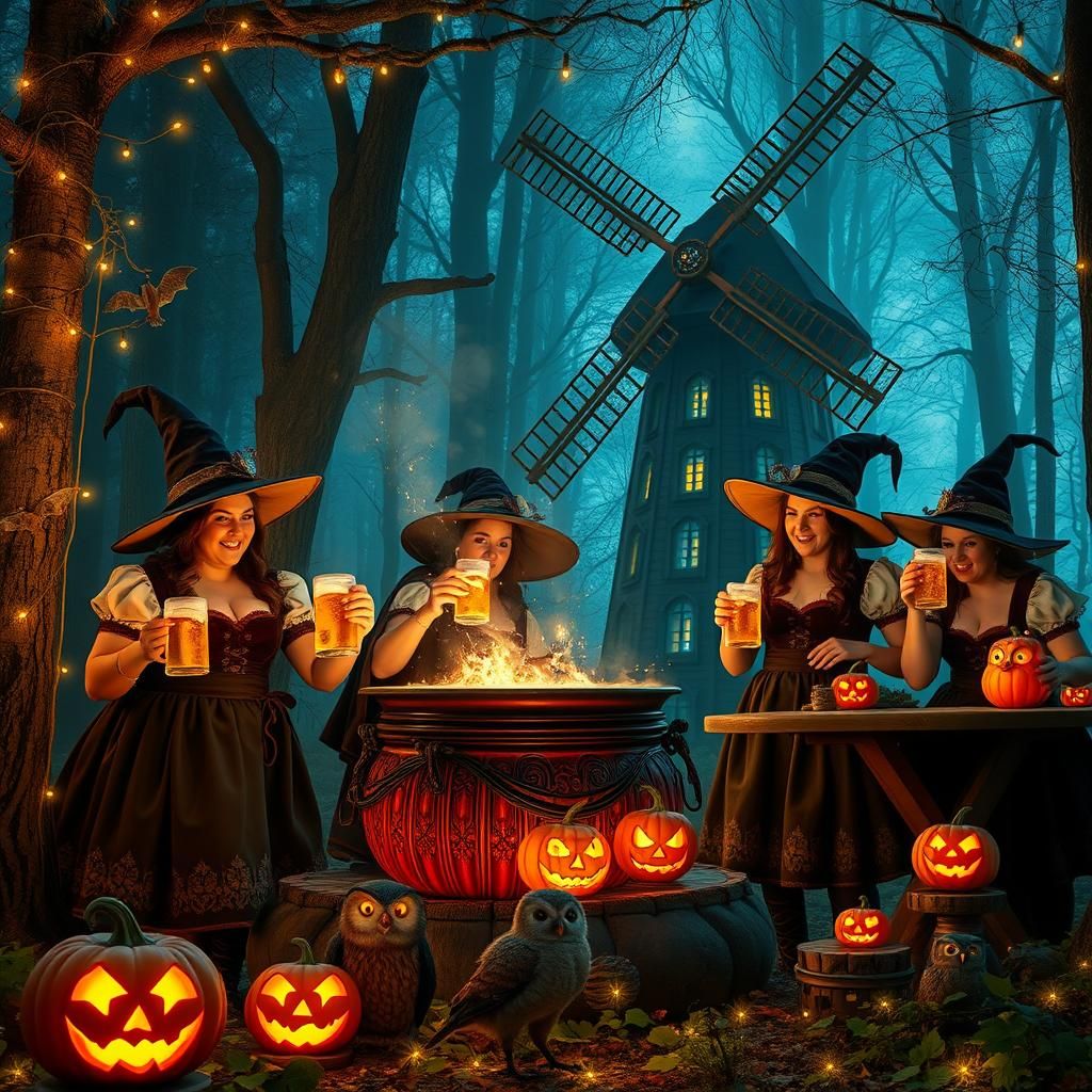 Witches' Mystical Oktoberfest in Enchanted Forest