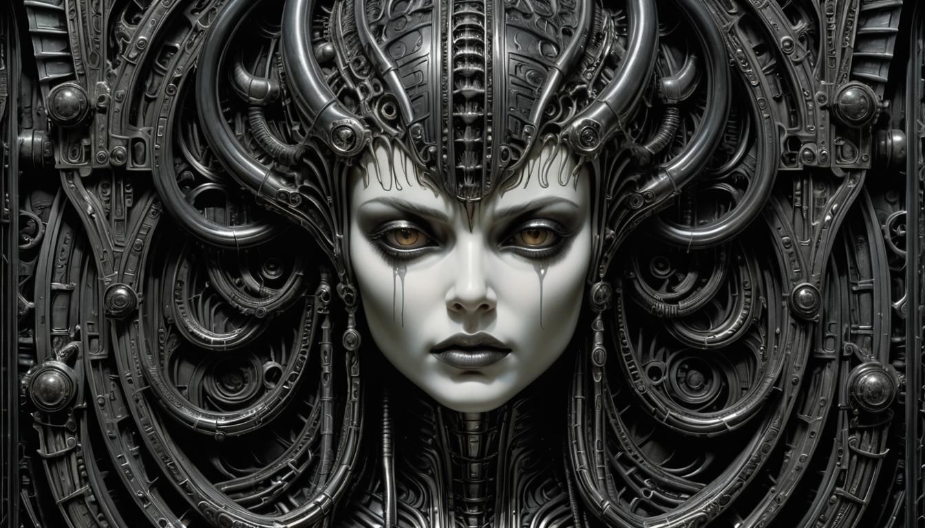 H.R. Giger Style
