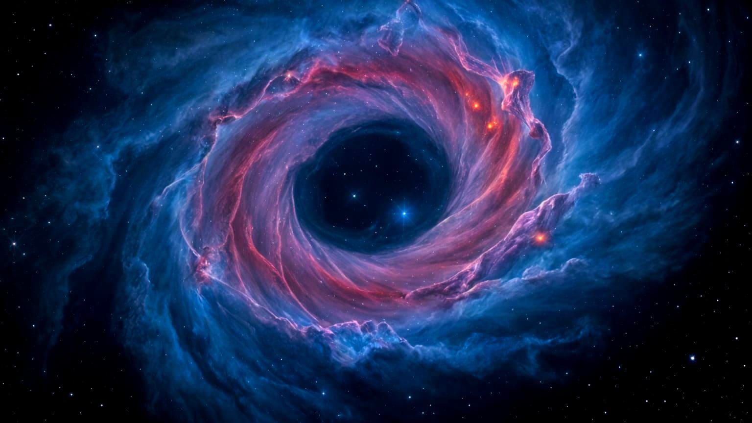 Cosmic Nebula Portrait in High Definition