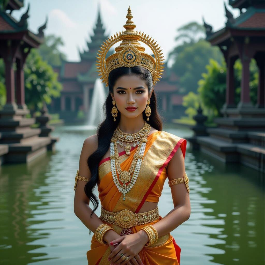 Moni Mekhala: Cambodian Water Goddess