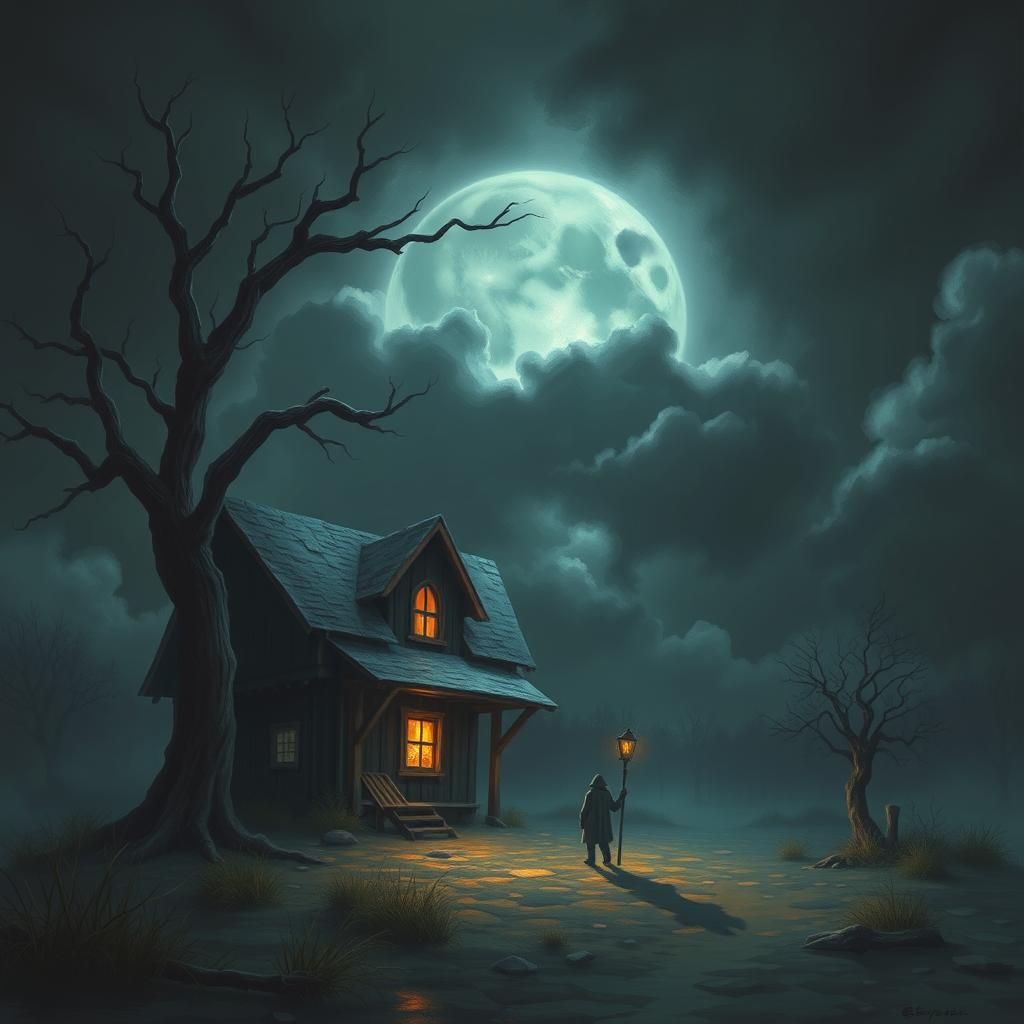 A Really Scary Dream Generated by AI