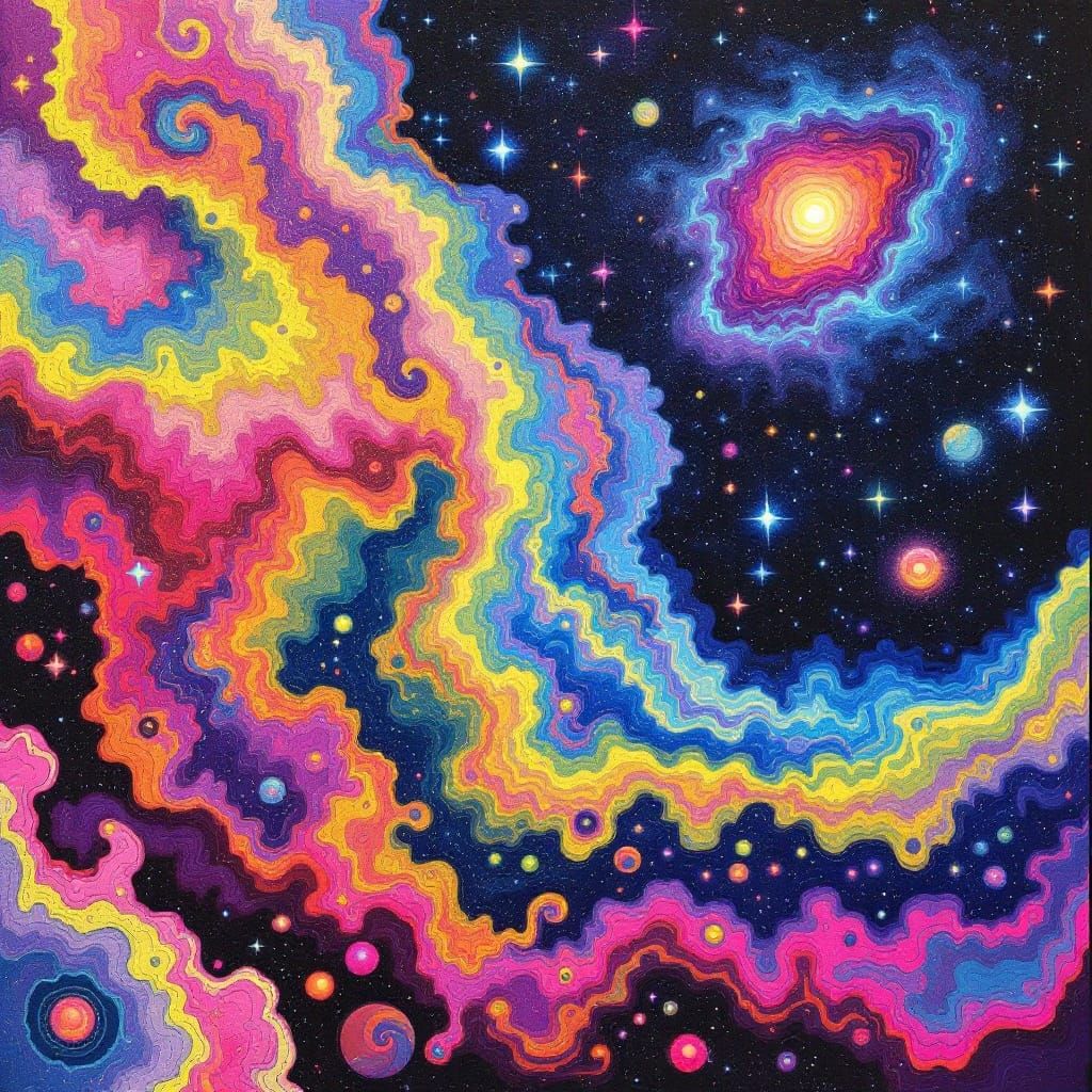 Psychedelic Astro Magneto Sauri in Full Spectrum