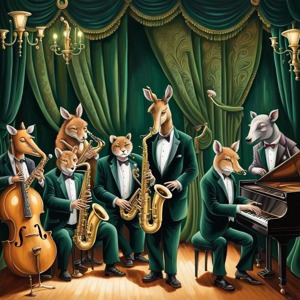 Animals Playing Jazz