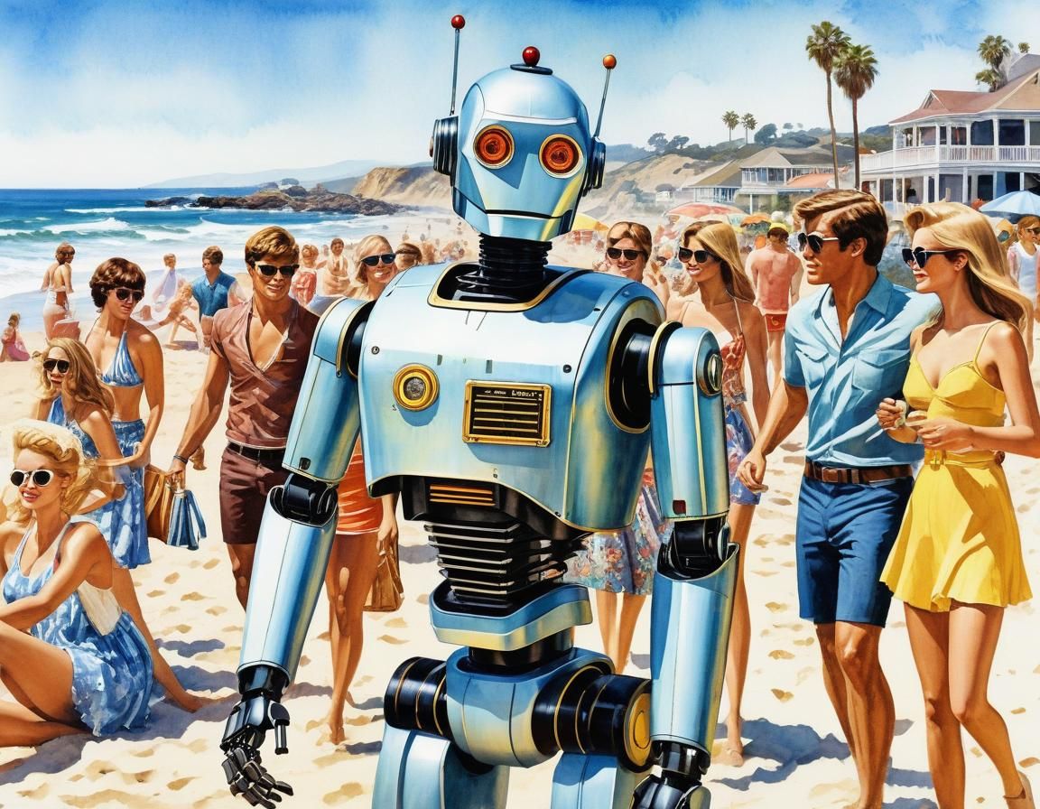 Beach Party Robot XI