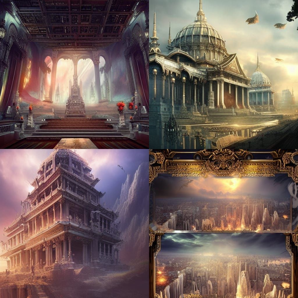 Epic K-Pop Stars in a Dramatic Digital Painting