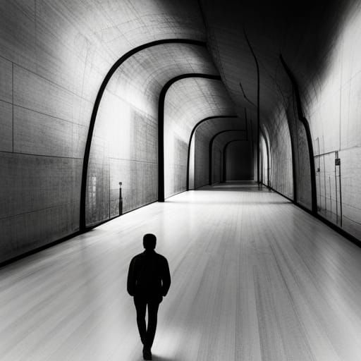 AI-Generated Liminal Space