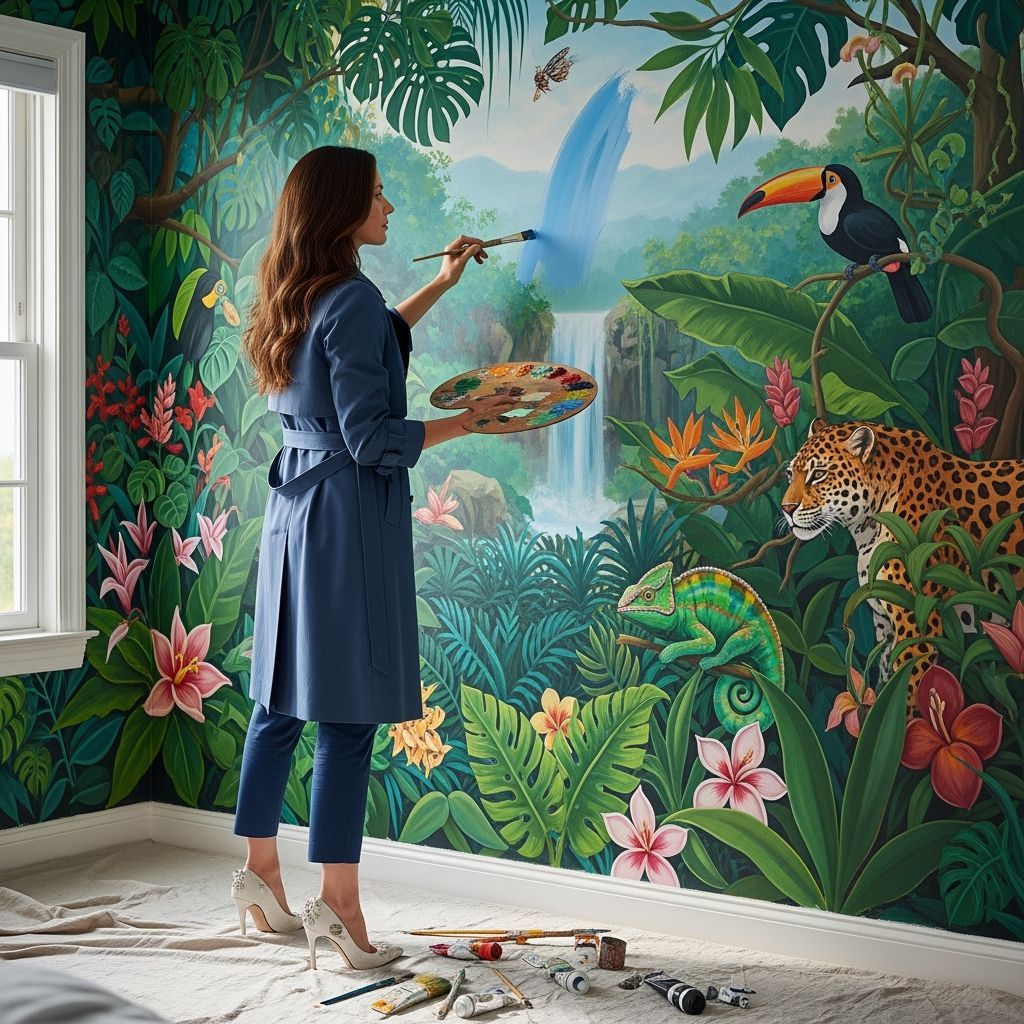 No more plain white walls